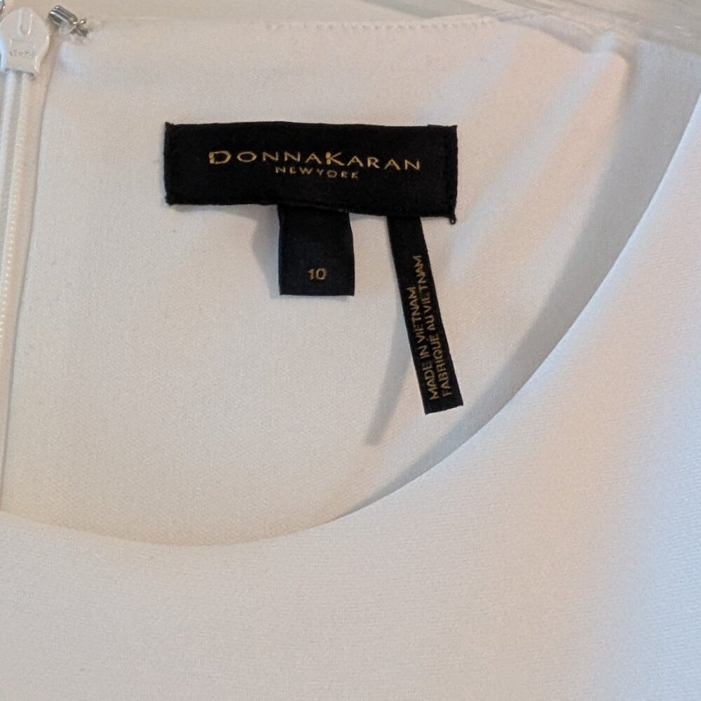 Donna Karan Women's Belted Ombré-Print Sheath Dress - Picture 5 of 9